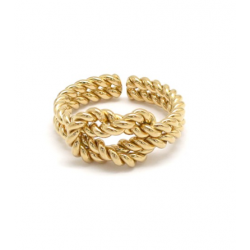 BAGUE NOEUD TORSADÉ