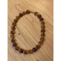 COLLIER RESINE FLEURS