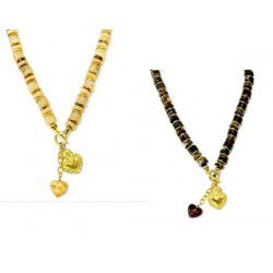 COLLIER RESINE COEUR