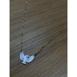 COLLIER AIGLE NACRE