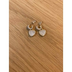 BOUCLE D'OREILLE COEUR
