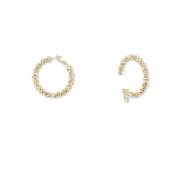 BOUCLE D'OREILLE TORSADÉE