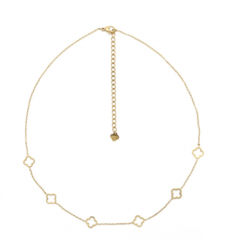 COLLIER FIN 6 TRÉFLES