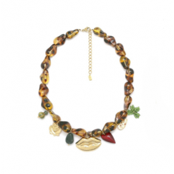 COLLIER RÉSINE LÉO