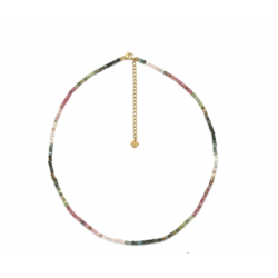 COLLIER CUBE TOURMALINE
