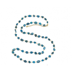 SAUTOIR CHAINE APATITE