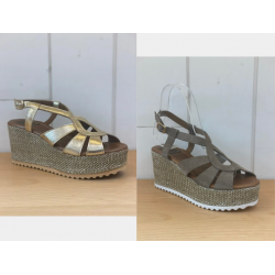 SANDALE COMPENSÉE LINDA