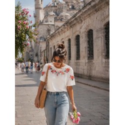 TEE SHIRT BRODÉ CLEM