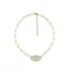 COLLIER CHAINE OVALE