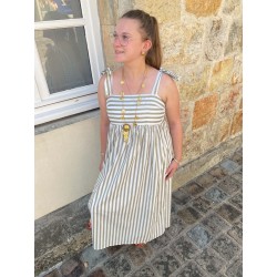 ROBE RAYÉE MAYA