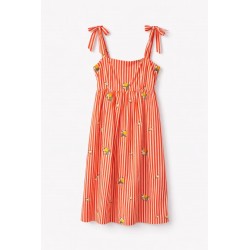 ROBE LONGUE RAYURES